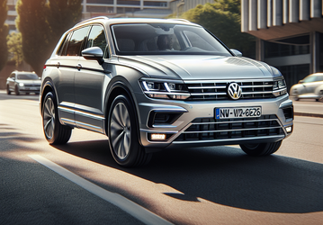 Это Volkswagen Tiguan следующего поколения. Новинку без камуфляжа увидели на дорогах общего пользования