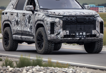 Огромный внедорожник Haval на базе рамного пикапа базе King Kong Poer уже проходит испытания