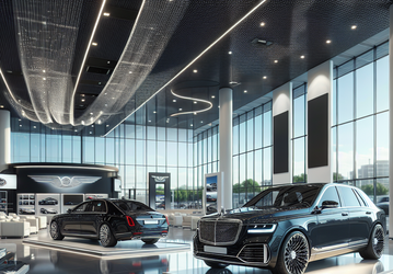 В Санкт-Петербурге открылся первый шоурум российского автопроизводителя Aurus