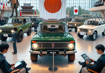 Новые машины Lada и УАЗ появились в продаже в Японии