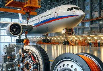 В РФ освоен ремонт 35 иностранных компонентов самолёта SSJ-100, для него выпущены отечественные тормоза и шины