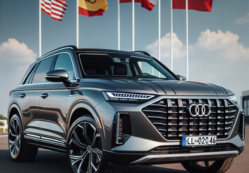 Абсолютная новинка Audi добралась до России. Дилер привез 7-местный кроссовер Audi Q6 из Китая – он даже больше европейского Q7