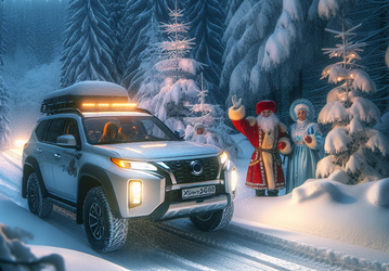 Lada спасает Новый год. Гоночная команда Lada Sport выпустила новогодний видеоролик