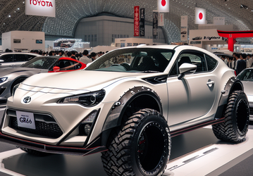 Porsche 911 Dakar на минималках. В Японии бюджетный спорткар Toyota GR86 превратили в кроссовер