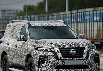 Это Nissan Patrol следующего поколения. Он впервые попал на фото