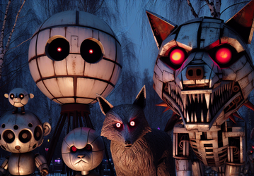 Страшные «пасхалки»: скульптуры Atomic Heart сделаны по реальным прототипам