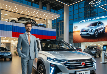 В продаже в России появился новый кроссовер Chery размером с Toyota RAV4. Сколько просят за Jetour Dashing?