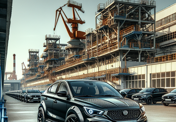 Так выглядит новая Lada Granta Sport в кузове лифтбэк. Свежесобранные автомобили засняли на заводе