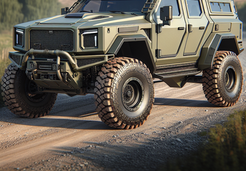 В России появится уникальный внедорожник — «иранский Hummer», которому приписывают агрегаты Toyota Land Cruiser 200 и 4,5-литровый двигатель V8