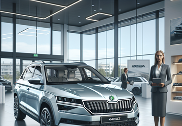 В России начали продавать кроссоверы Skoda Karoq 2023 года. Сколько за них просят?