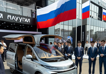 На российский рынок выходит еще один бренд из Китая. Продажи автомобилей Dayun стартуют в августе с 7-местного 197-сильного минивэна Yuanzhi M1