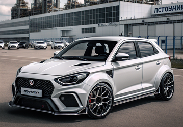 Так будет выглядеть лифтбэк Lada Granta Sport со 120-сильным мотором, производство которого стартует летом. Предсерийный экземпляр засняли на АвтоВАЗе