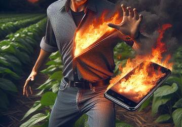 Новенький Redmi Note 12 Pro загорелся в нагрудном кармане пользователя