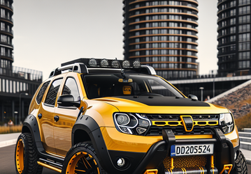 Представлен заниженный Duster CarPoint Yellow Edition