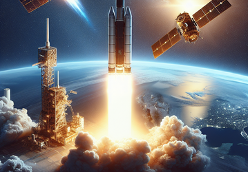 Мощная ракета Falcon Heavy после нескольких задержек вывела на орбиту самый большой спутник