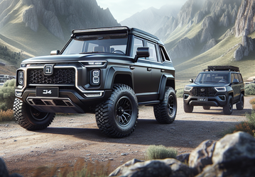 Больше не калька с американских Jeep. В Китае сертифицирован рамный внедорожник Beijing BJ40 нового поколения – это конкурент Tank 300