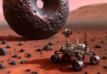 NASA Perseverance нашёл на Красной планете «марсианский пончик»