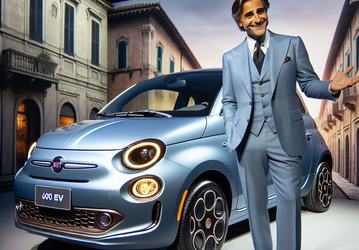 Итальянский апгрейд. Леонардо ДиКаприо представил новейший Fiat 600 — машина возвращается после многих лет забвения