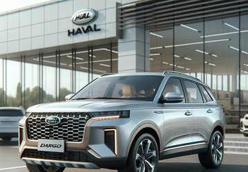 Так выглядит серийный Haval Dargo X 2023. Кроссовер с решеткой радиатора в стиле Land Rover и новым двигателем засняли возле дилерского центра в Китае