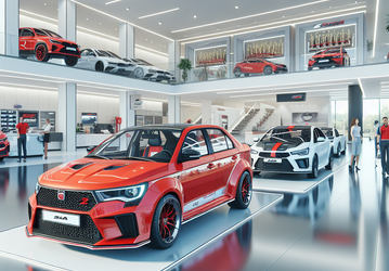 В России открылся первый автосалон Lada Sport