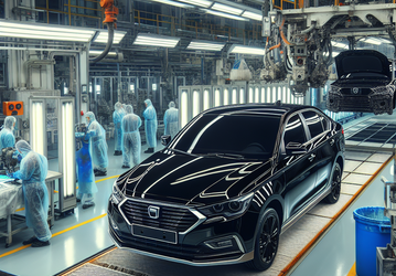 Lada Vesta NG и Lada Vesta Sport начали красить в цвет «чёрная пантера»