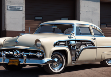 Необычный гибрид выставили на продажу в России. Классический Ford Customline 1955 года выпуска скрестили с «Чайкой» и «Волгой»