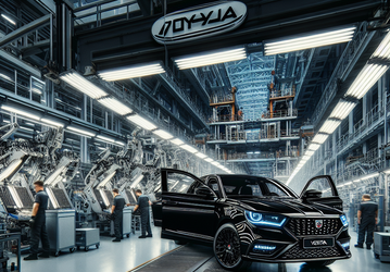 Чёрные топовые Lada Vesta NG с чёрно-серым салоном встали на конвейер, но купить их пока не получится