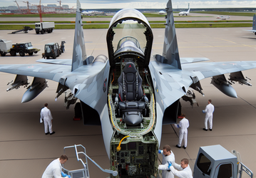 Новейшему российскому истребителю пятого поколения Су-75 Checkmate можно будет менять «голову». Запатентован модульный вариант самолёта