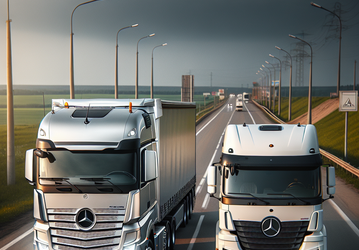 В продаже в России появился Mercedes-Benz Actros C — это конкурент магистрального КамАЗа К5