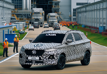 АвтоВАЗ приступил к тестам прототипа кроссовера на базе Lada Vesta