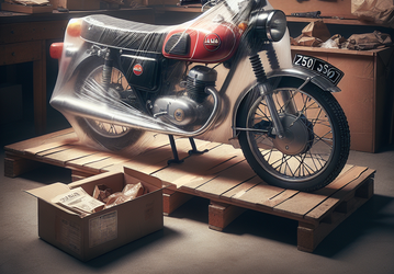 Это Jawa 350/360 за 2,1 млн рублей, которую даже никогда не заводили. В России продают капсулу времени в заводской упаковке