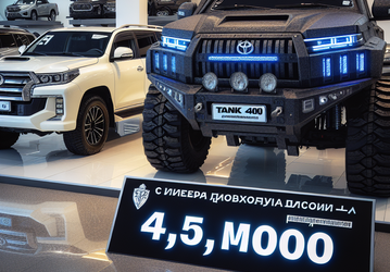 Брутальный аналог Toyota Land Cruiser Prado сильно подешевел в России. Tank 400 стал доступнее на миллион рублей