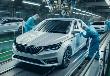 Все первые Lada Aura выполнены в комплектации Status. Машины оклеены защитной плёнкой