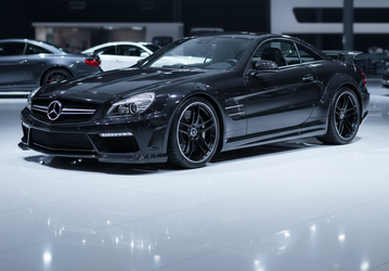 Редчайший Mercedes-Benz SL 65 AMG Black Series выставили на продажу в России