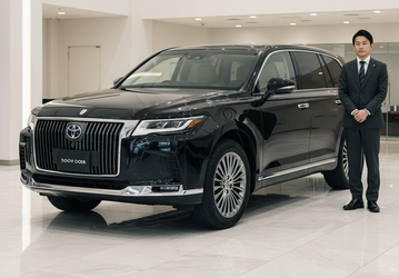 Новейший «японский Rolls-Royce Cullinan» уже можно заказать в России: люксовый полноприводный внедорожник Toyota Century 2025 оценили в рублях