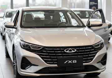 Заменитель Toyota Camry от Chery, здорово похожий на Audi. Опубликованы живые фото модернизированного Chery Arrizo 8 для России