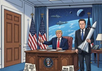 Трамп отстраняет Илона Маска от принятия решений в космической политике США