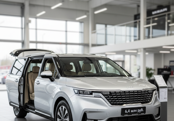 Сильно дешевле, чем Toyota Alphard, но не менее комфортный. В России за 6,4 млн рублей продают гибридный Kia Carnival 2025 в максимальной комплектации
