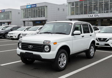 В Японии выставили на продажу Lada Niva Travel. За машину с пробегом 2 тыс. км просят всего 600 тыс. рублей