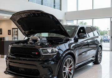 Таких в России больше нет. Столичный дилер продает «безумный» Dodge Durango Hennessey Hellcat с мотором на 1012 л.с.