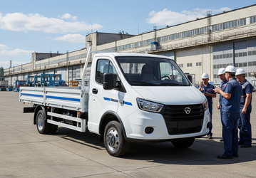 Новую «Газель e-NN» показали вживую