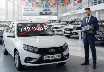 Скрытые «допы» и каско: рейд по дилерам показал, что купить Lada Granta за 750 тыс. рублей почти нереально