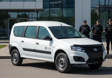 В России появился бронированный Lada Largus — с усиленной подвеской и защитой от обстрела из пистолетов ПМ и ТТ