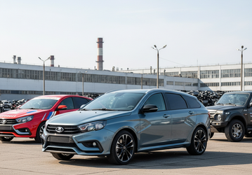 Таких Lada Vesta SW Sport еще не было: совершенно новый цвет и другие диски