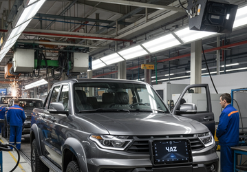 Отечественный 224-сильный рамный внедорожник с корнями Toyota, который будут собирать на УАЗе. Линии для сборки Sollers ST9 уже готовы