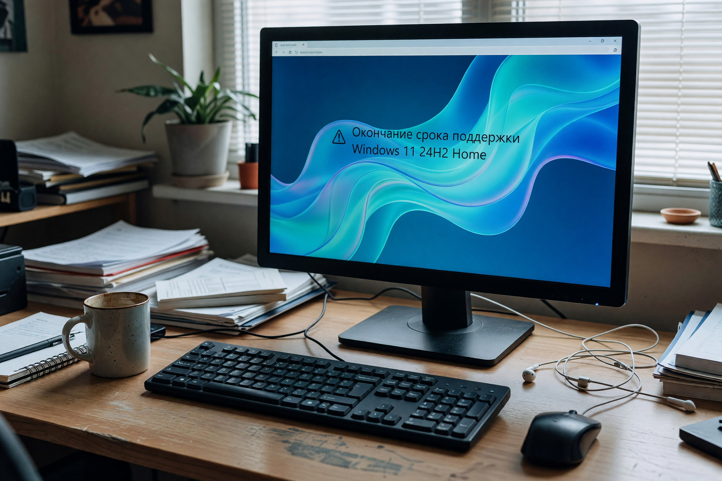 Microsoft прекратила поддержку Windows 11 24H2 Home и Pro