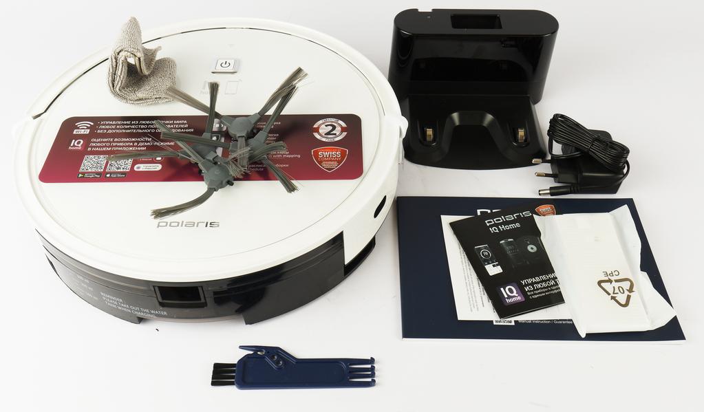 Робот-пылесос Polaris PVCR 1226 Wi-Fi IQ Home Gyro:, фото 3