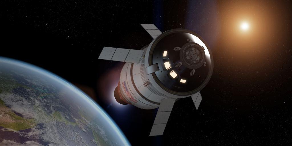 Космический корабль NASA «Орион».Рендер: NASA