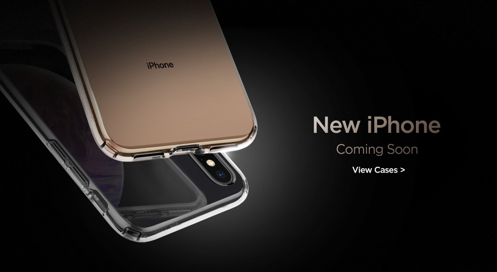 Изображения чехлов Spigen включают качественные изображения iPhone Xs и iPhone Xs Max