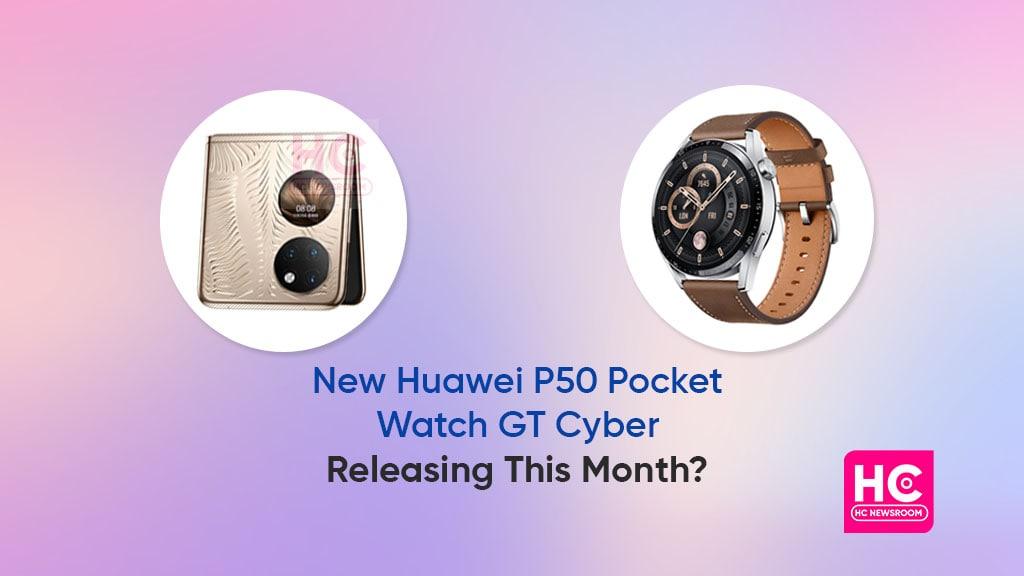 Новые киберчасы и доступный складной смартфон? Huawei готовит анонс P50 Pocket New и Watch GT Cyber, фото 1